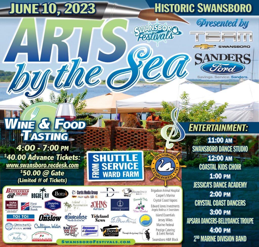 Swansboro Arts by the Sea Festival 2024