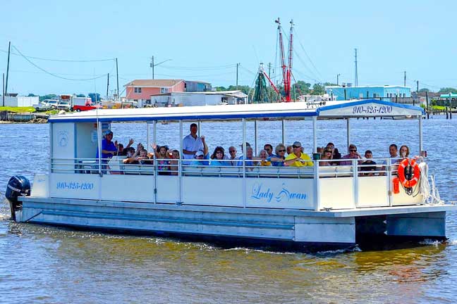 lady swan boat tours swansboro nc