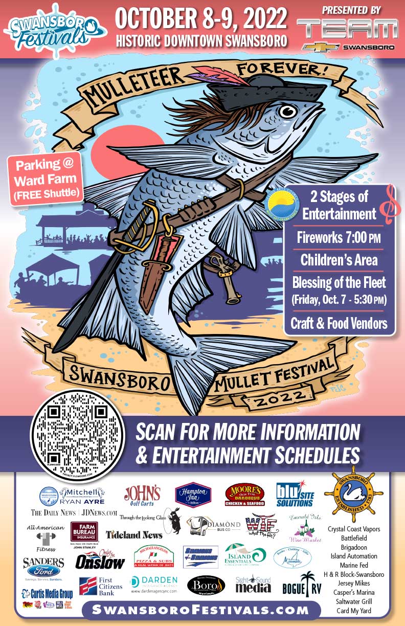 Swansboro Mullet Festival 2024 Tandy Albertina